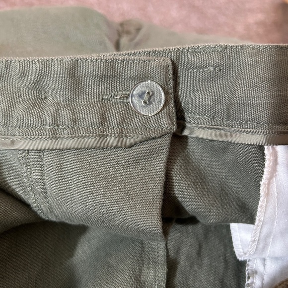 Liz Claiborne Green Trousers Classic Straight-Leg - Picture 4 of 16